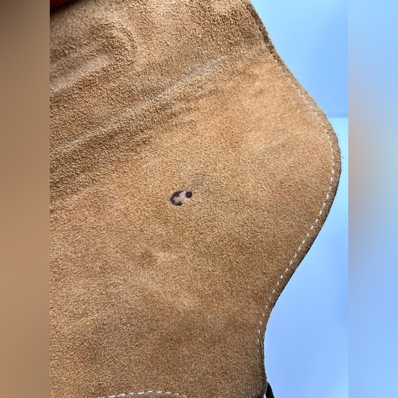 Patricia Nash Full Grain Leather Bucket Bag Adjustable Strap - Picture 13 of 13